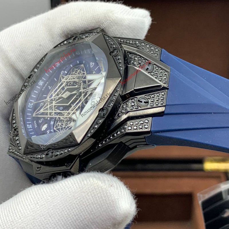 Копия Часы HUBLOT Big Bang Sang Bleu H105729