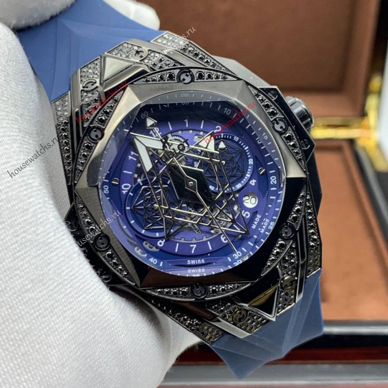 Копия Часы HUBLOT Big Bang Sang Bleu H105729