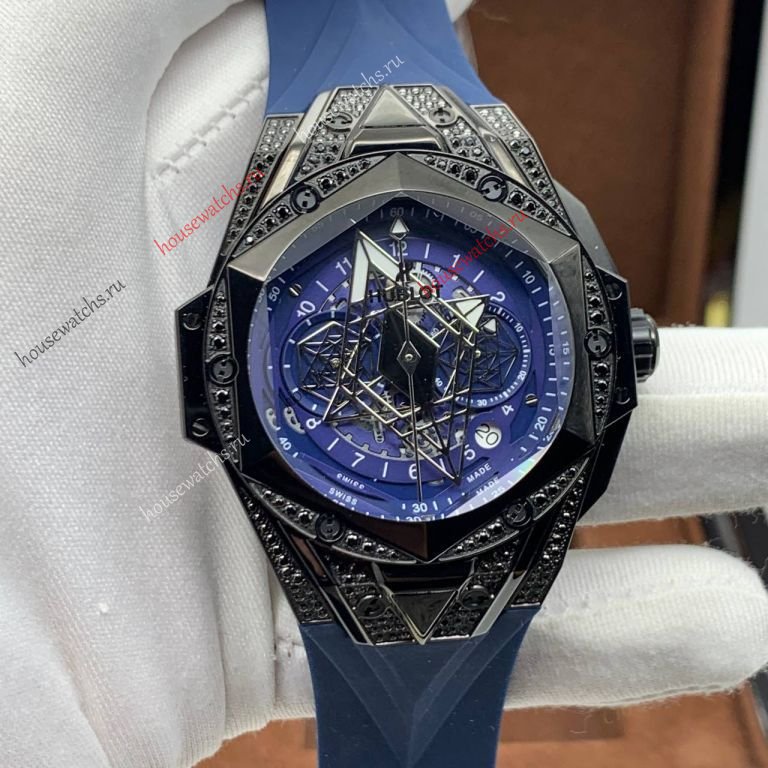 Копия Часы HUBLOT Big Bang Sang Bleu H105729