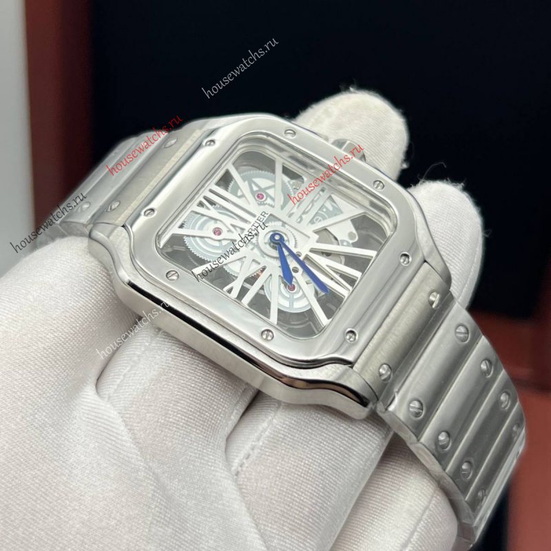 Копия Часы Cartier Santos Dumont Skeleton H105947