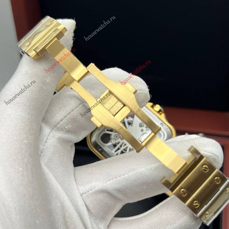 Копия Часы Cartier Santos Dumont Skeleton H105952