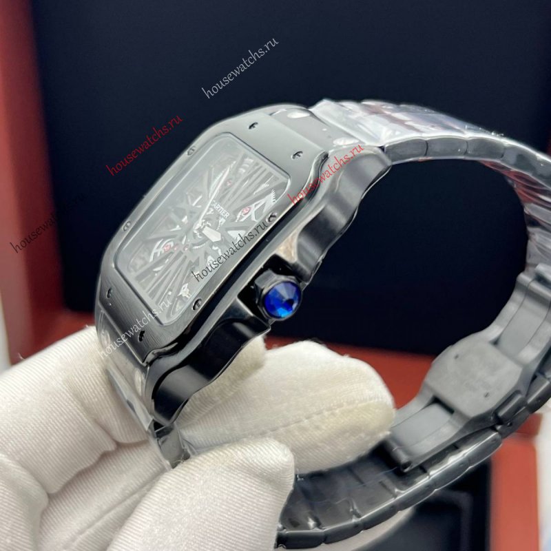 Копия Часы Cartier Santos Dumont Skeleton H105953