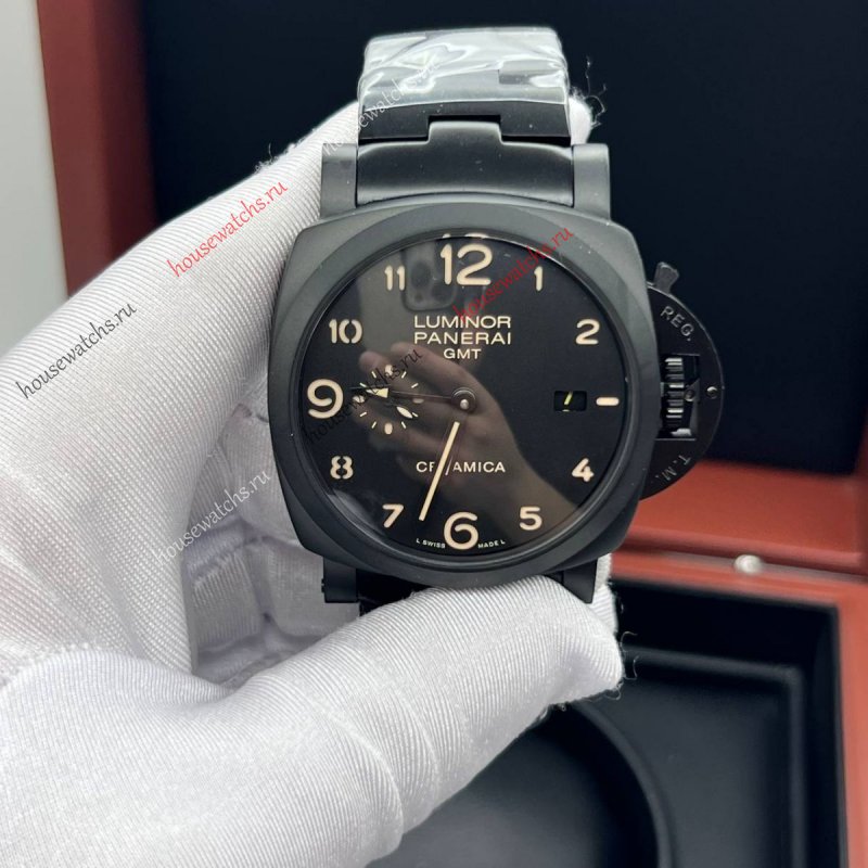 Копия Часы Panerai Luminor Gmt Ceramica H106034
