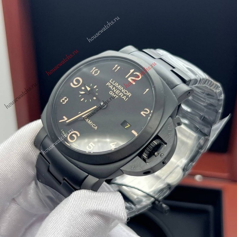 Копия Часы Panerai Luminor Gmt Ceramica H106034